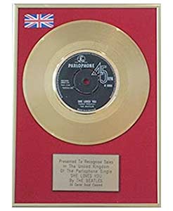 Regala un ⭐ Disco de Oro ⭐ de The Beatles en nuestra tienda online